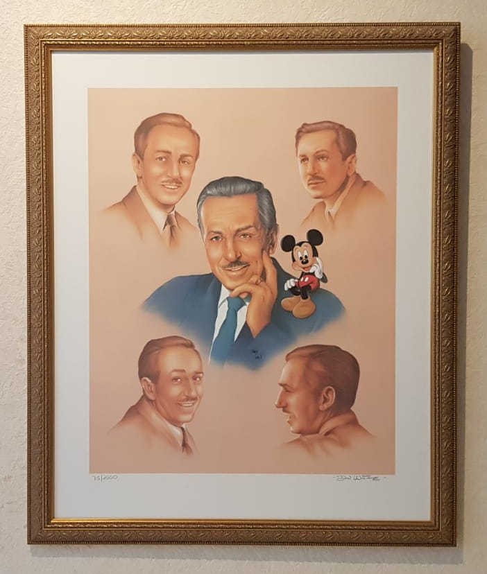 Walt Disney Lithograph