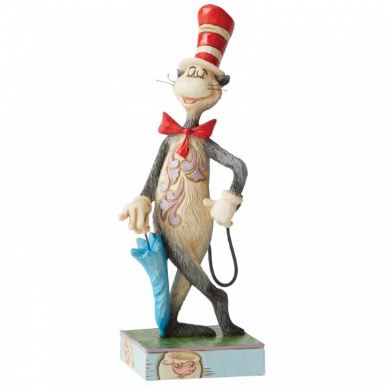 Dr. Seuss- The Cat in the Hat with umbrella