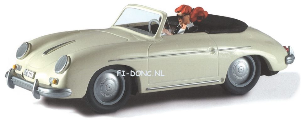 Pin-up Dottie in Porsche - Klik op de afbeelding om het venster te sluiten