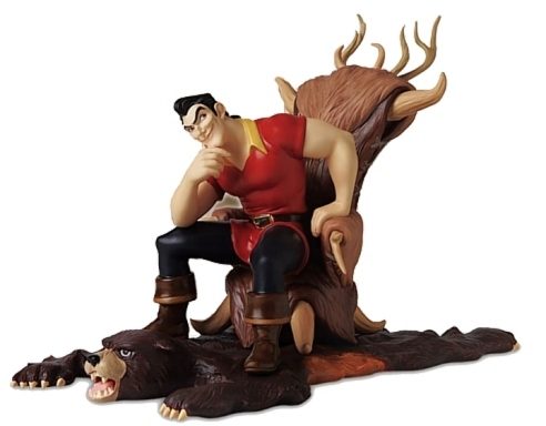 WDCC Beauty and the Beast- Gaston in Chair