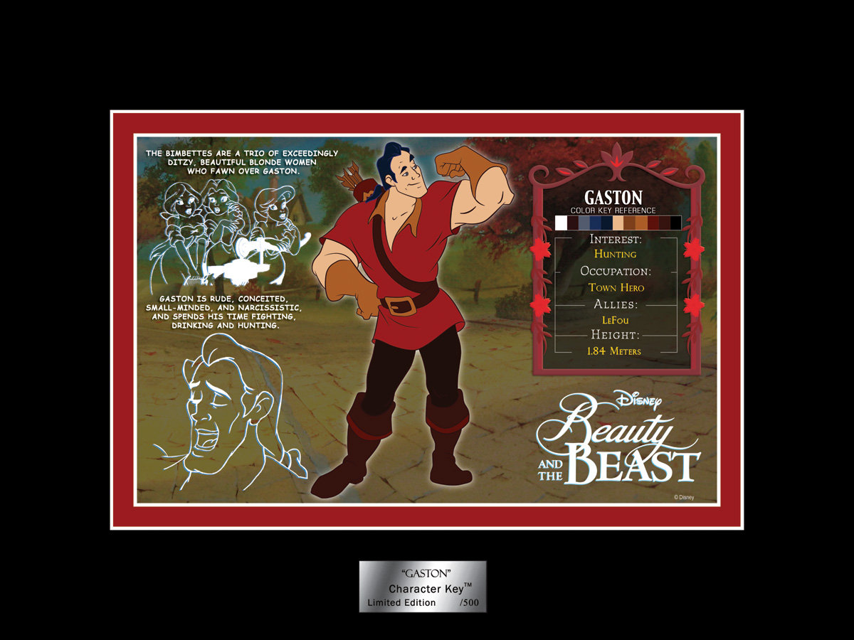Gaston Character Key