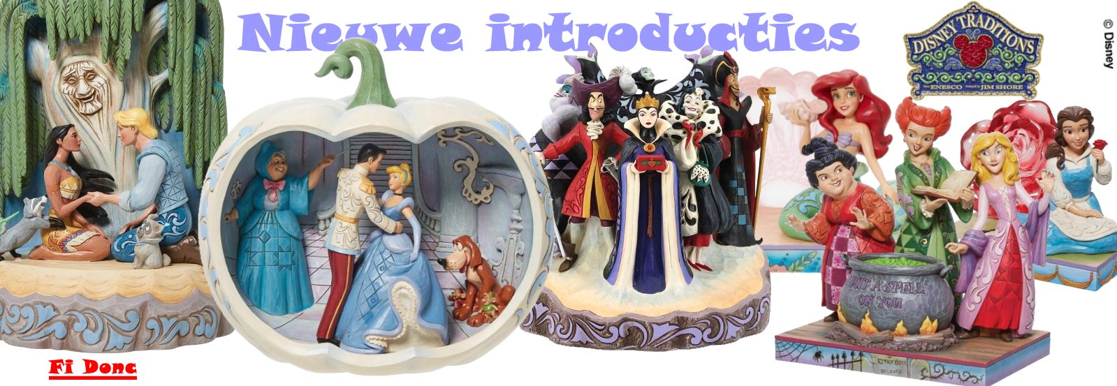 Nieuwe beeldjes Disney Traditions