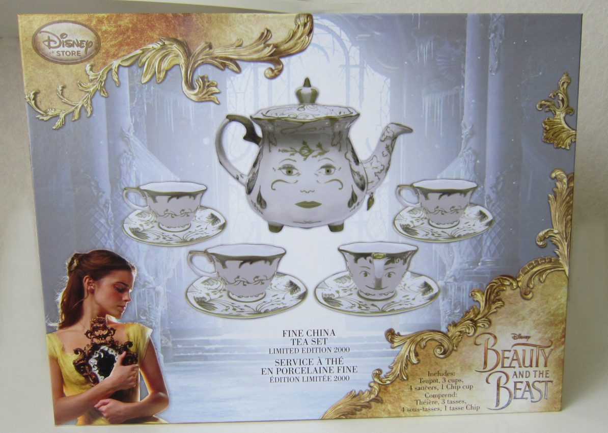 Beauty and the Beast- Limited Edition set Mrs Potts en Chip