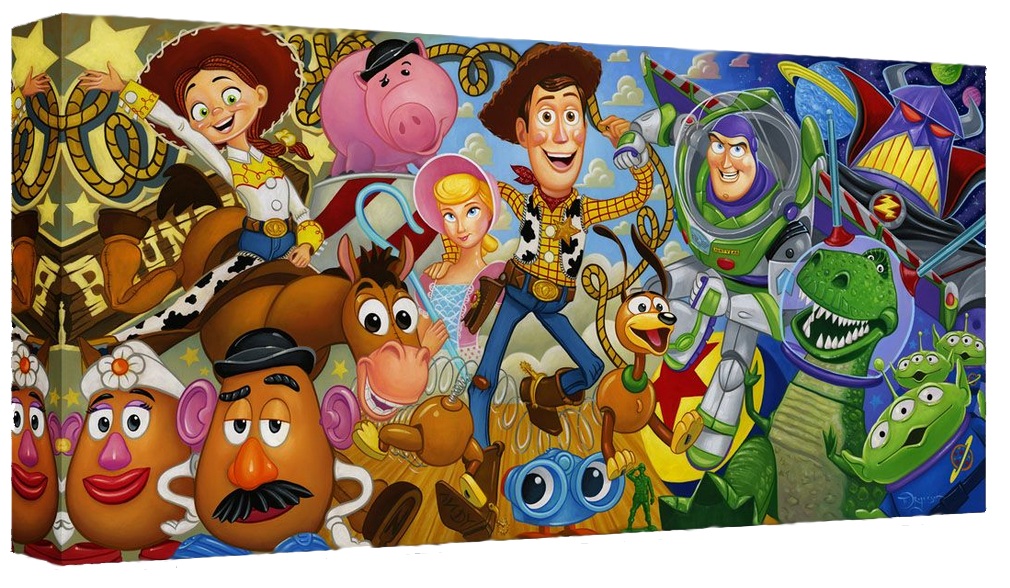 Toy Story- Cast of Toys - Klik op de afbeelding om het venster te sluiten