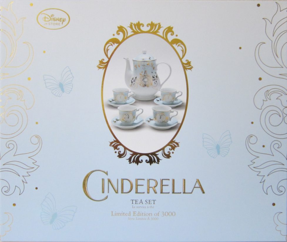 Disney Store Cinderella Tea Set Limited Edition 3000 Live Action Movie New