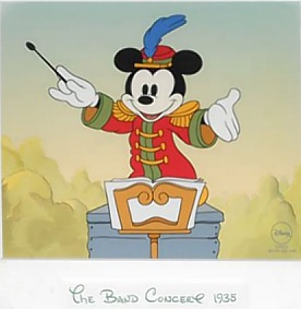 Band Concert / Bandleader Mickey - Click Image to Close