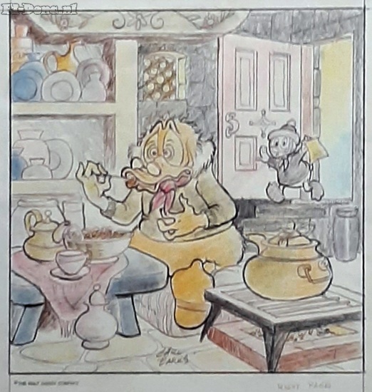 Dagobert Duck- Carl Barks Tekening - Klik op de afbeelding om het venster te sluiten