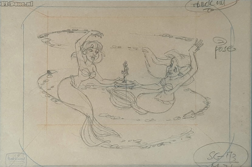 Little Mermaid drawing