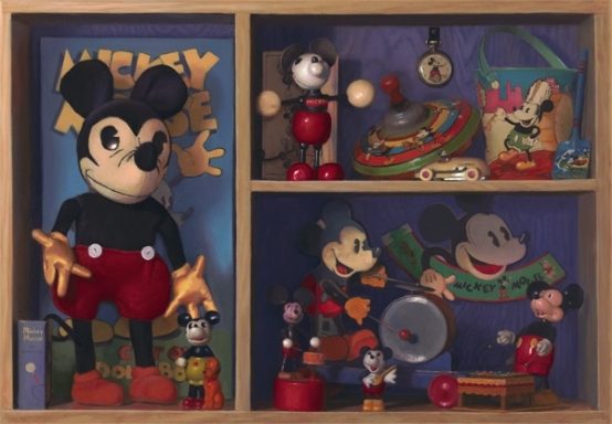 Collectors Shelf- Mickey - Click Image to Close