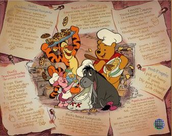Winnie the Pooh - Recipe For Fun - Click Image to Close