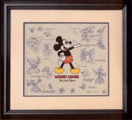 Mickey Mouse the Early Years Lumicel - Click Image to Close