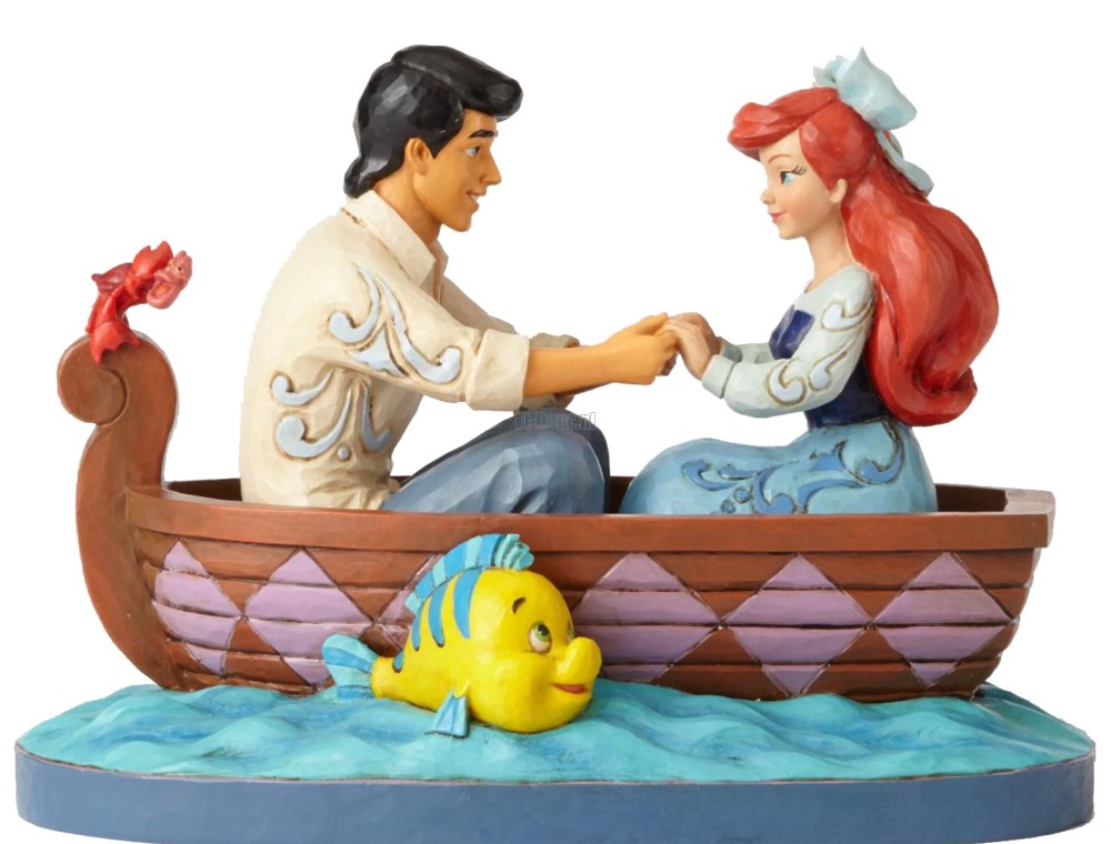 Waiting For A Kiss (Ariel & Prince Eric Figurine) - Click Image to Close