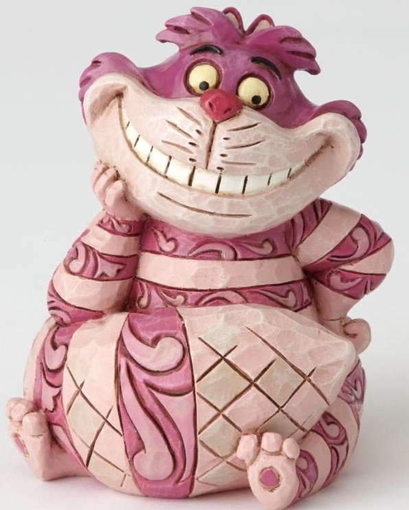 Cheshire Cat Mini Beeldje - Klik op de afbeelding om het venster te sluiten