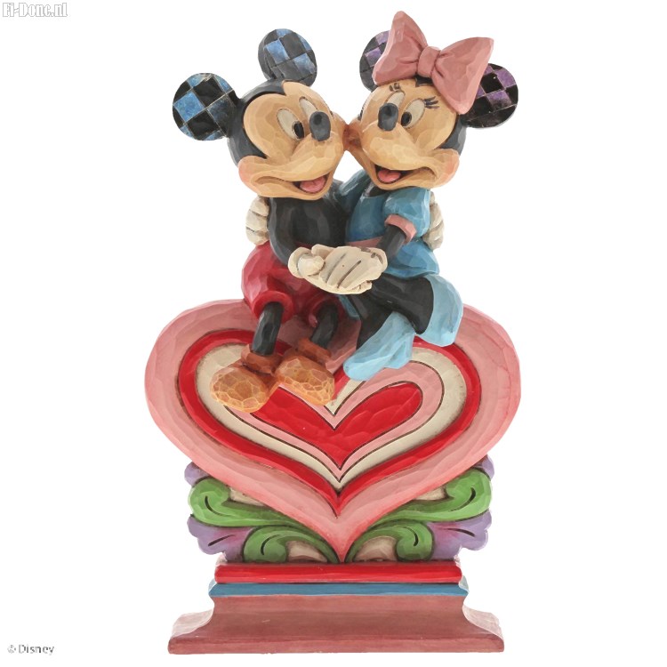 Mickey & Minnie- Heart To Heart - Click Image to Close