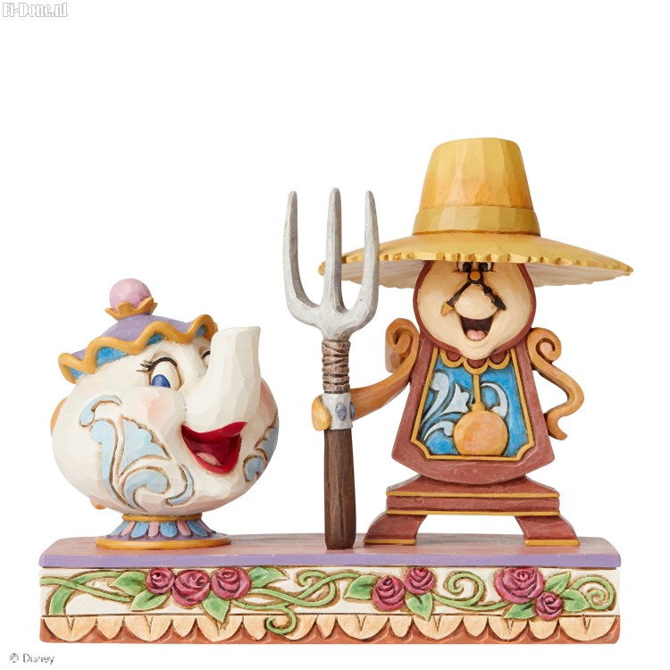 Beauty and the Beast- Mrs. Potts & Cogsworth