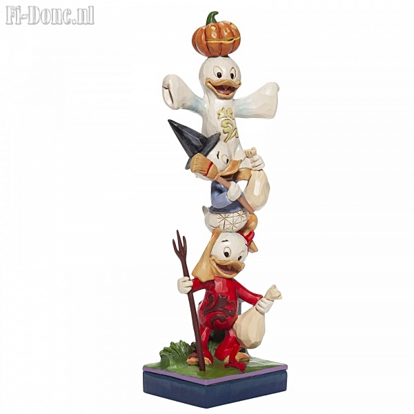 Halloween Stacked Huey, Dewey & Louie Figurine - Click Image to Close