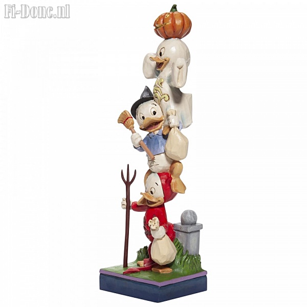 Halloween Stacked Huey, Dewey & Louie Figurine