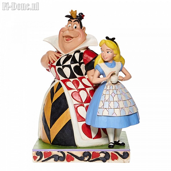 Alice and the Queen of Hearts