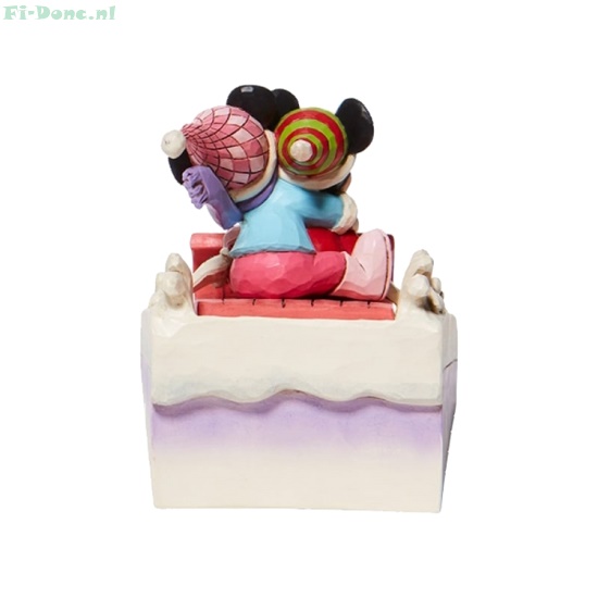 Mickey & Minnie Sledding - Click Image to Close