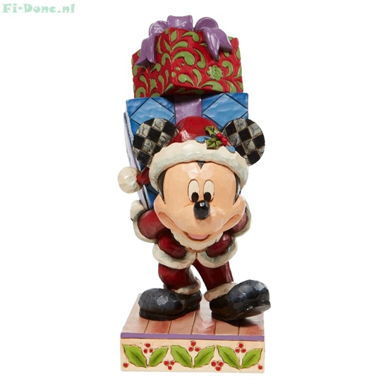 Mickey Mouse met cadeautjes