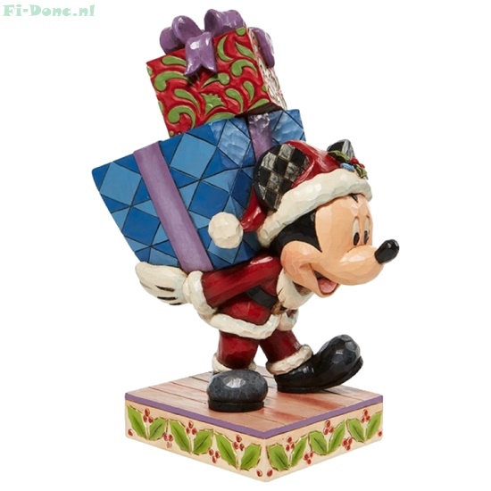 Mickey Mouse met cadeautjes