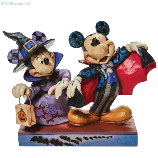 Mickey Vampire & Minnie Witch - Click Image to Close