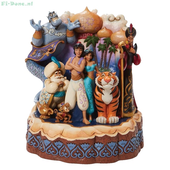 Aladdin Carved by Heart