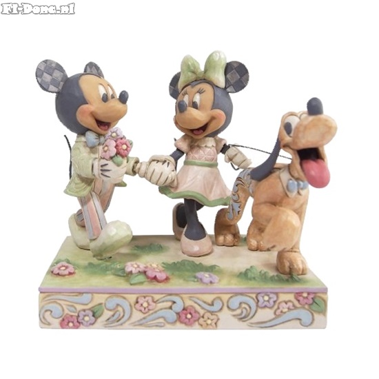 Mickey, Minnie and Pluto