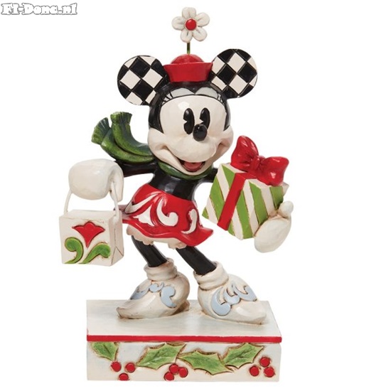 Minnie with Bag and Presents - Click Image to Close