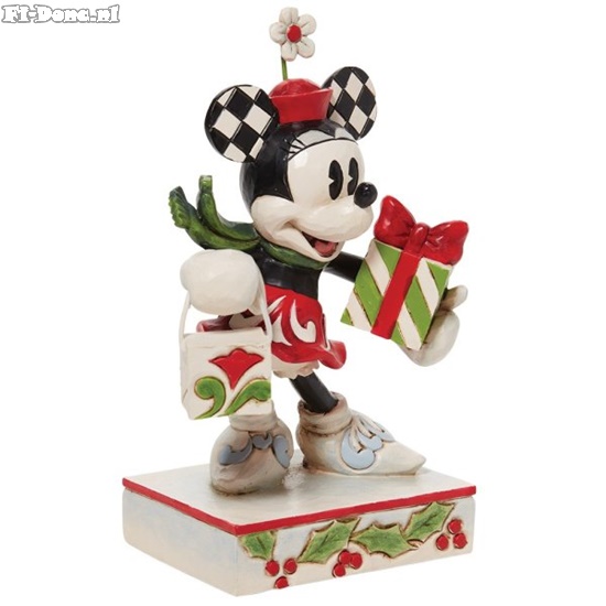 Minnie with Bag and Presents - Click Image to Close