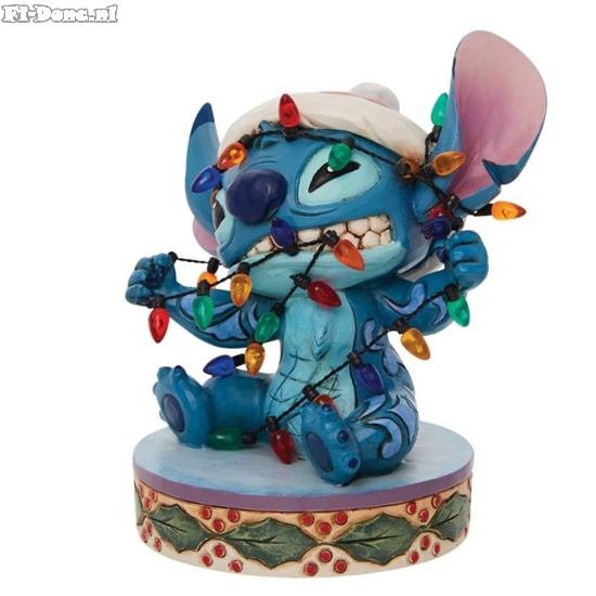 Lilo and Stitch- Stitch Wrapped in Lights - Click Image to Close