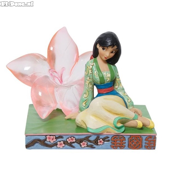 6011922 Mulan with Clear Resin Cherry Blossom