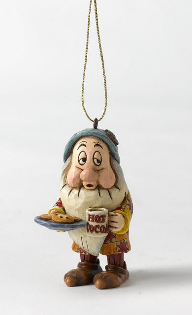 Snow White- Sleepy ornament - Click Image to Close