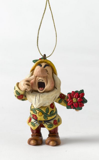 Snow White- Sneezy ornament - Click Image to Close