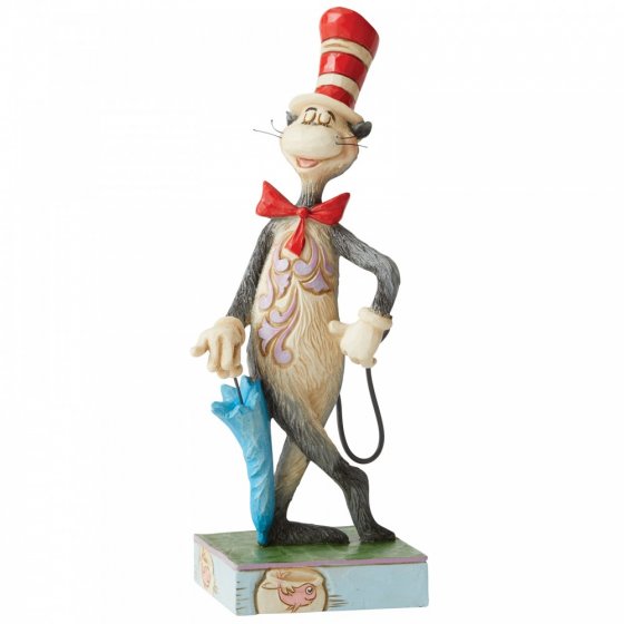 Dr. Seuss- The Cat in the Hat met paraplu - Klik op de afbeelding om het venster te sluiten