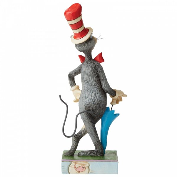 Dr. Seuss- The Cat in the Hat with umbrella - Click Image to Close