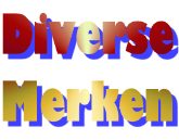 Diverse merken