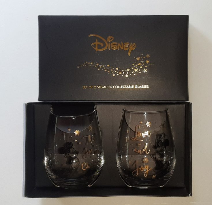 Mickey & Minnie collectable glazenset