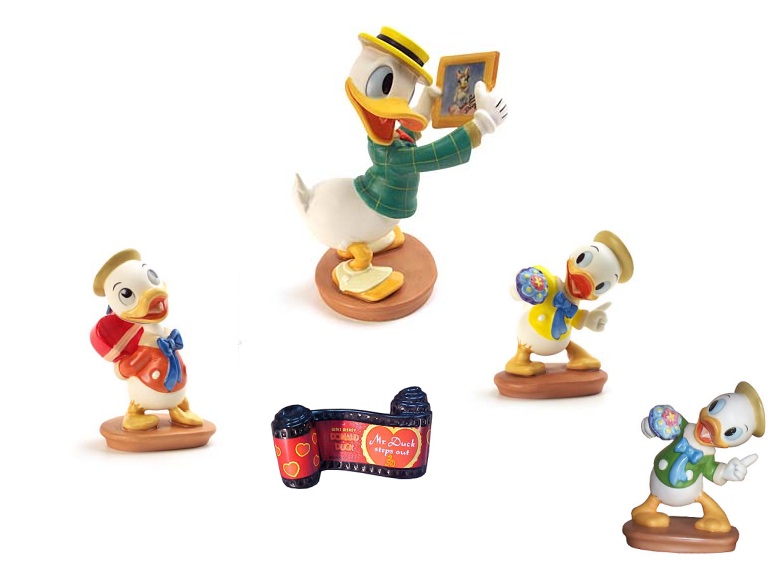 WDCC Mr. Duck Steps Out set WDCC Mr. Duck Steps Out set