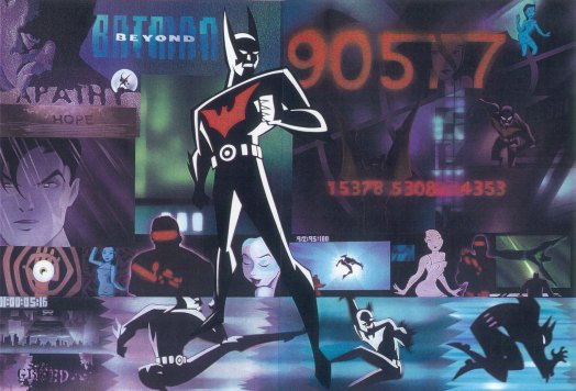 Batman-Batman Beyond Litho - Click Image to Close