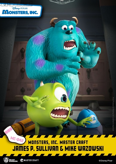 Monsters Inc.- James P. Sullivan & Mike Wazows - Click Image to Close