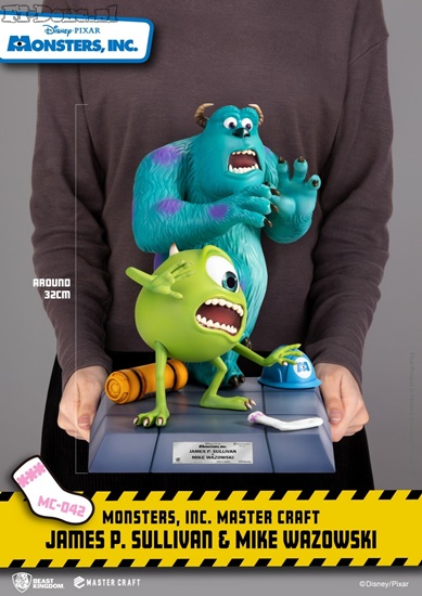 Monsters Inc.- James P. Sullivan & Mike Wazows - Click Image to Close