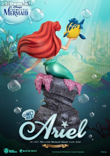 Little Mermaid- Ariel & Flounder