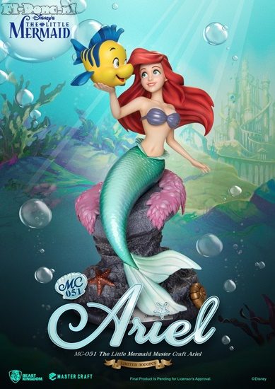 Little Mermaid- Ariel & Flounder - Click Image to Close