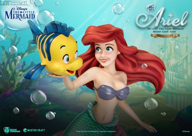 Little Mermaid- Ariel & Flounder