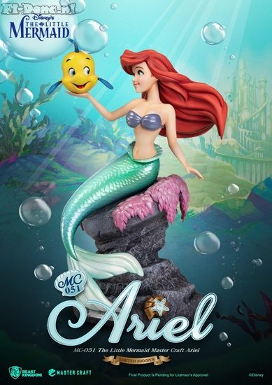 Little Mermaid- Ariel & Flounder - Click Image to Close