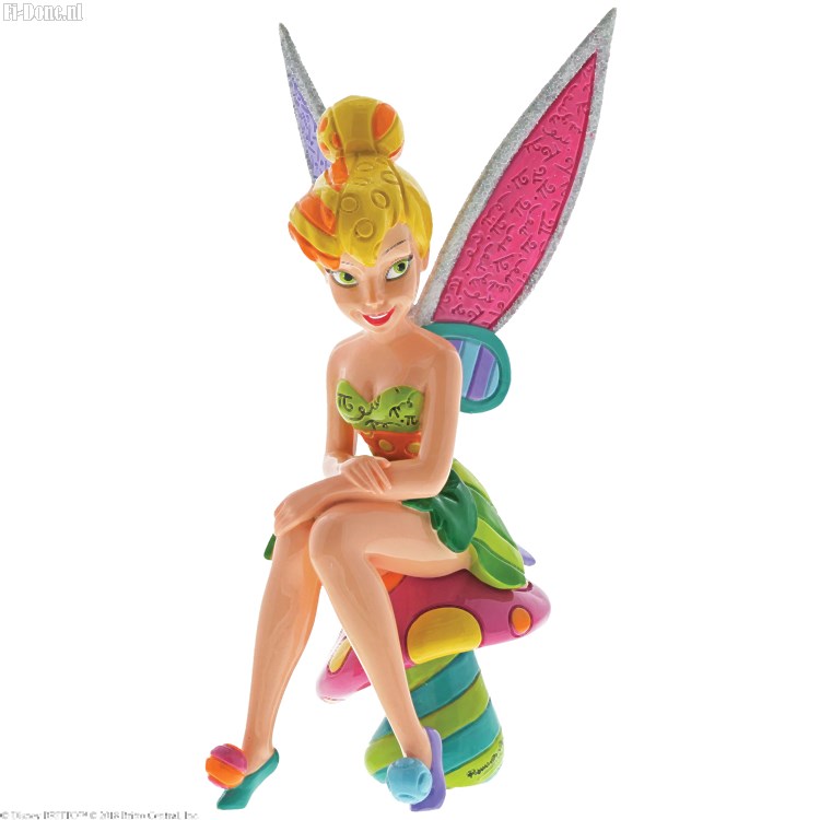 Peter Pan- Tinker Bell On Mushroom