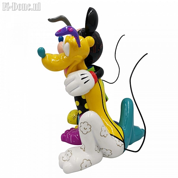 Mickey Mouse & Pluto Figurine - Click Image to Close