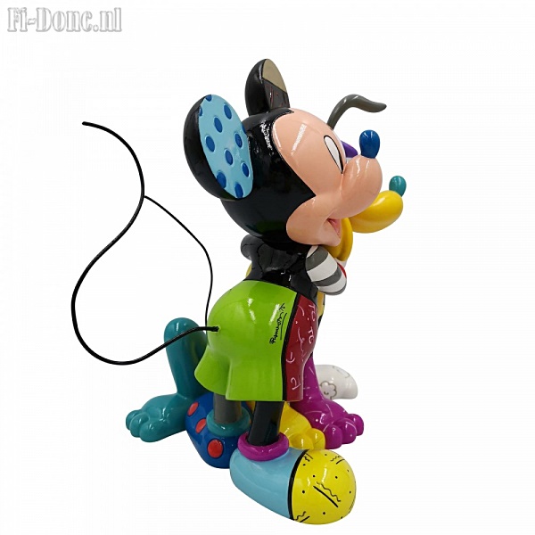 Mickey Mouse & Pluto Figurine - Click Image to Close