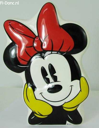 Minnie Mouse Ceramic Money Bank - Click Image to Close